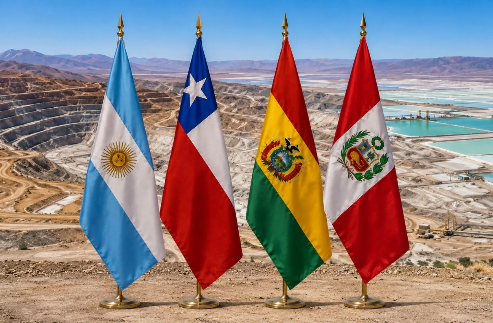 Alianza Estratégica: Argentina, Chile, Bolivia y Perú Unen Fuerzas para el Futuro Minero