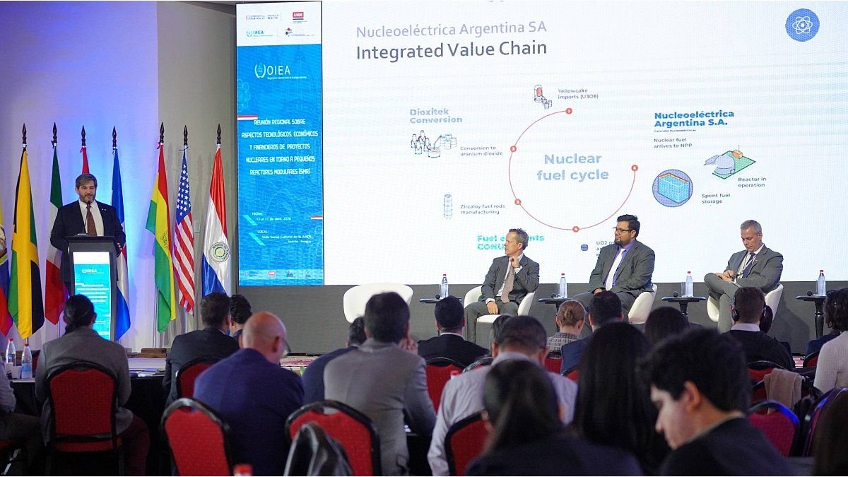 Argentina lidera el desarrollo nuclear en Latinoamérica con foco en reactores modulares pequeños