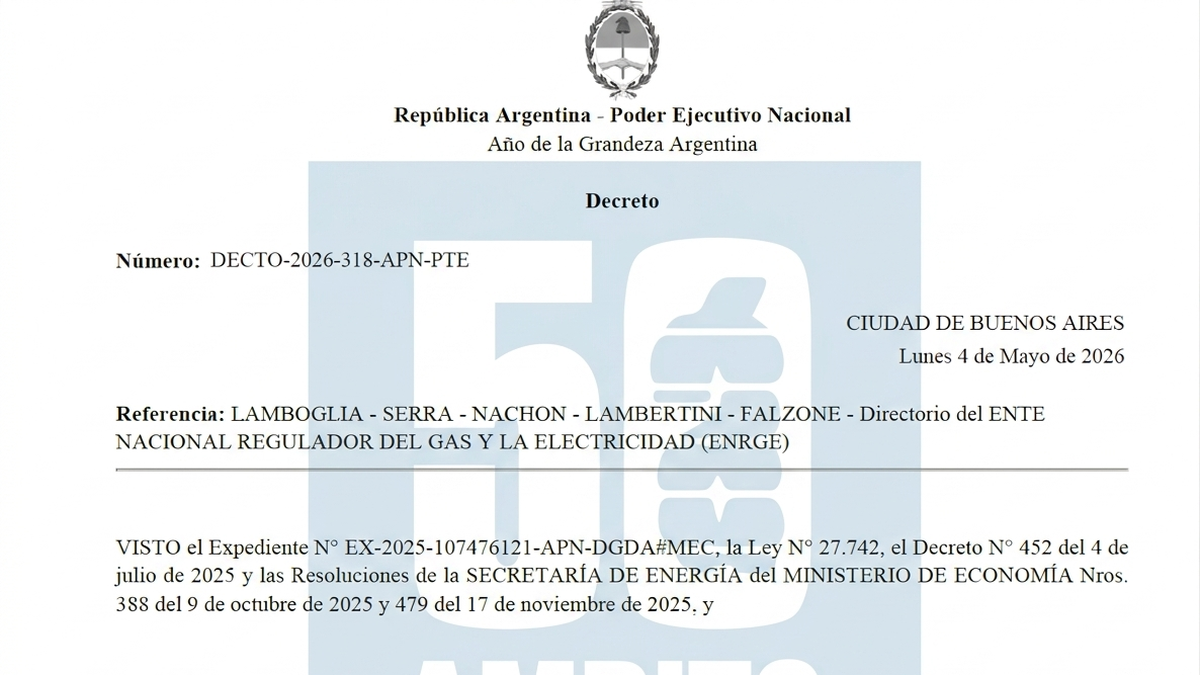 Argentina Unifica la Regulación Energética: Nace el ENRGE para Gas y Electricidad