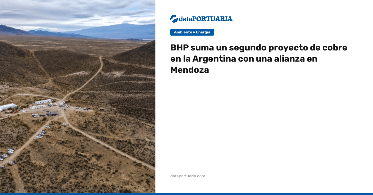BHP Expande su Presencia en Argentina con Alianza Estratégica en Mendoza