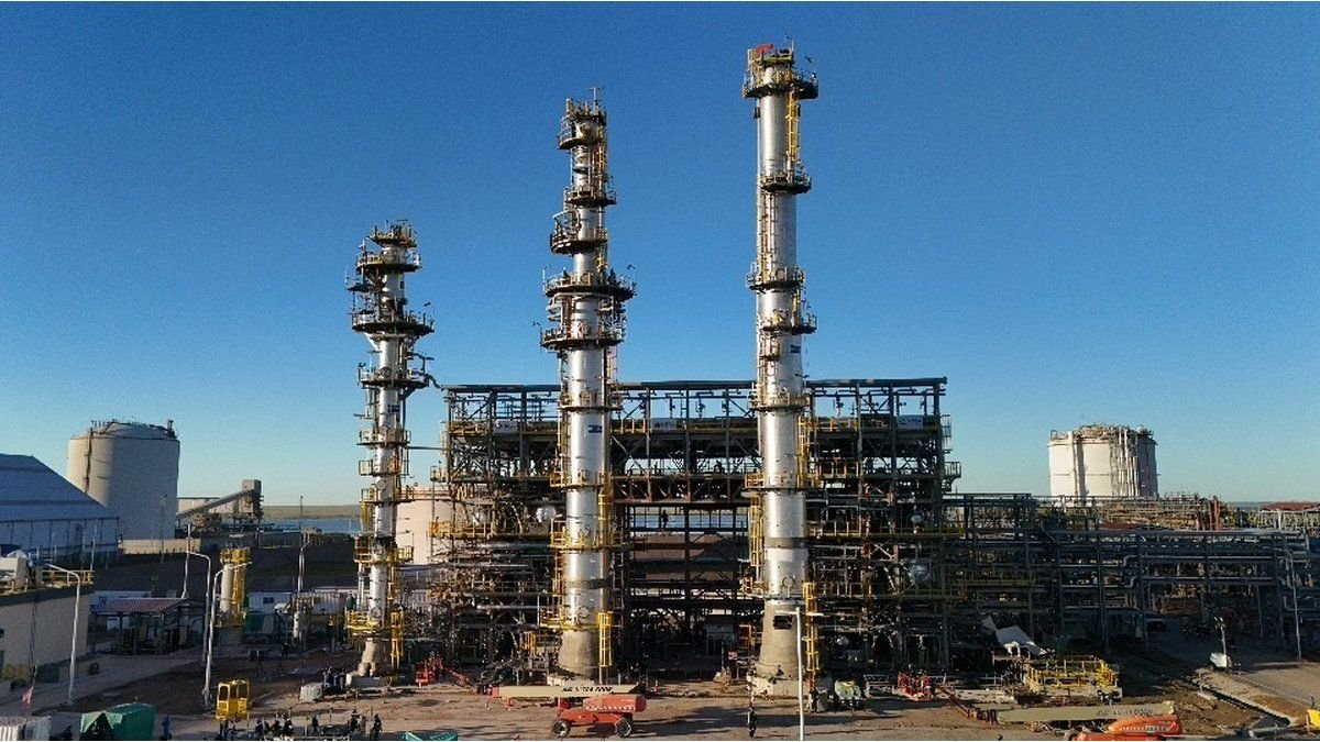 Compañía Mega impulsa la exportación de gas desde Vaca Muerta con un nuevo tren de fraccionamiento