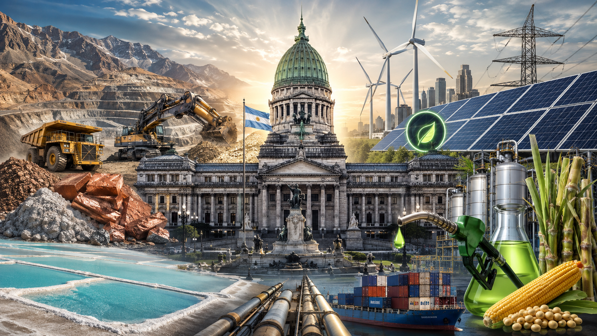 Congreso Argentino Avanza con Proyectos Clave en Energía y Minería: Súper RIGI y Reforma de Tierras Rurales