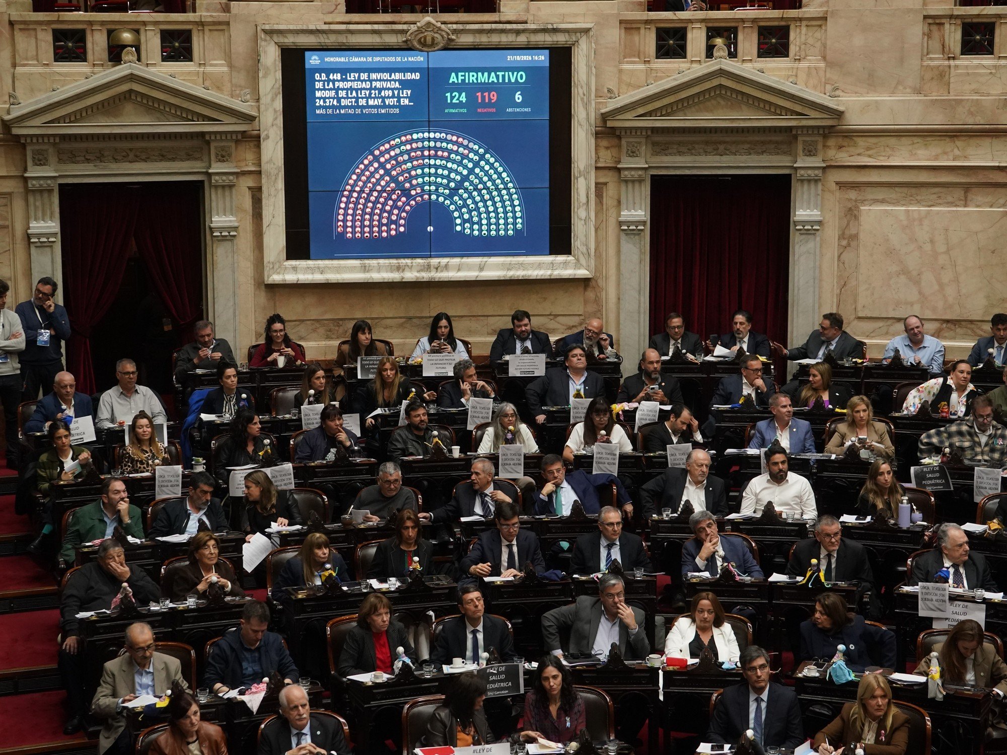 Diputados aprueba proyecto de Inviolabilidad de la Propiedad Privada con modificaciones