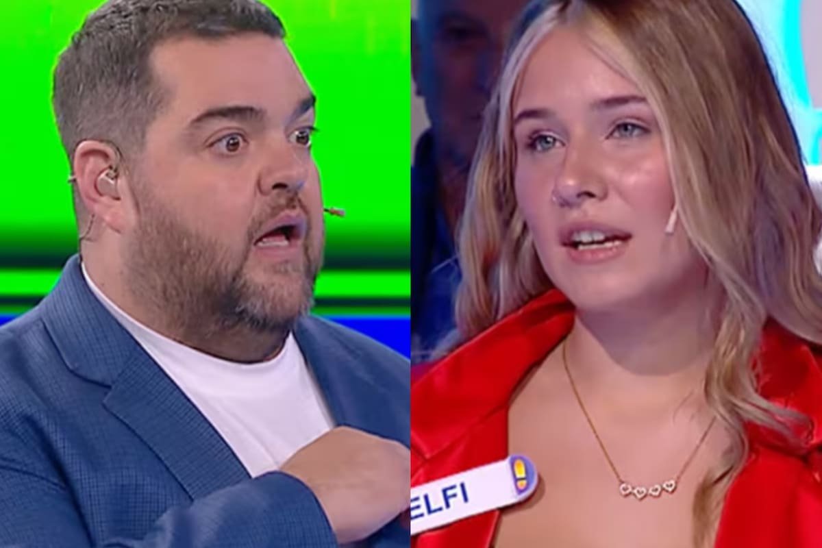 El desconcertante momento de Darío Barassi con una participante de Ahora Caigo