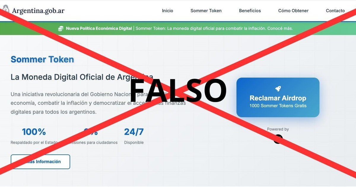 Gobierno desmiente lanzamiento de criptomoneda falsa vinculada al Hospital Nacional Sommer