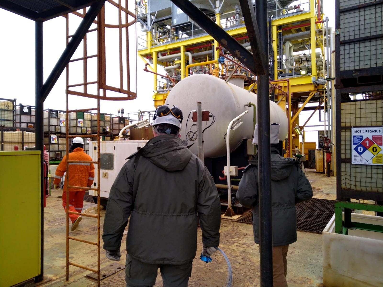 Inspección Integral Refuerza la Seguridad y Sostenibilidad en Plataforma Offshore en el Estrecho de Magallanes