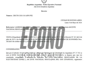 Javier Milei firma decreto para unificar ENARGAS y ENRE en el nuevo ENRGE