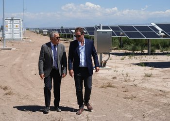 Mendoza Avanza en la Transición Energética con la Inauguración del Parque Solar Anchoris