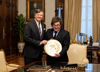 Milei y Landau dialogan sobre energía e inversiones en Argentina