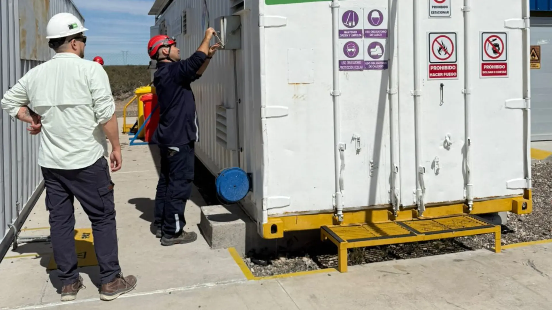 Río Negro refuerza su política de energía renovable con control ambiental en el Parque Eólico Pomona