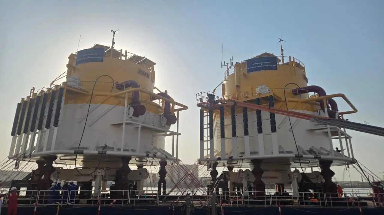 Un paso crucial para Vaca Muerta: Monoboyas listas para exportación desde Punta Colorada