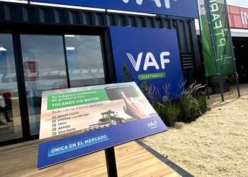 Expoagro: VAF agotó su stock de pilotos automáticos y consolida su apuesta por la agricultura de precisión