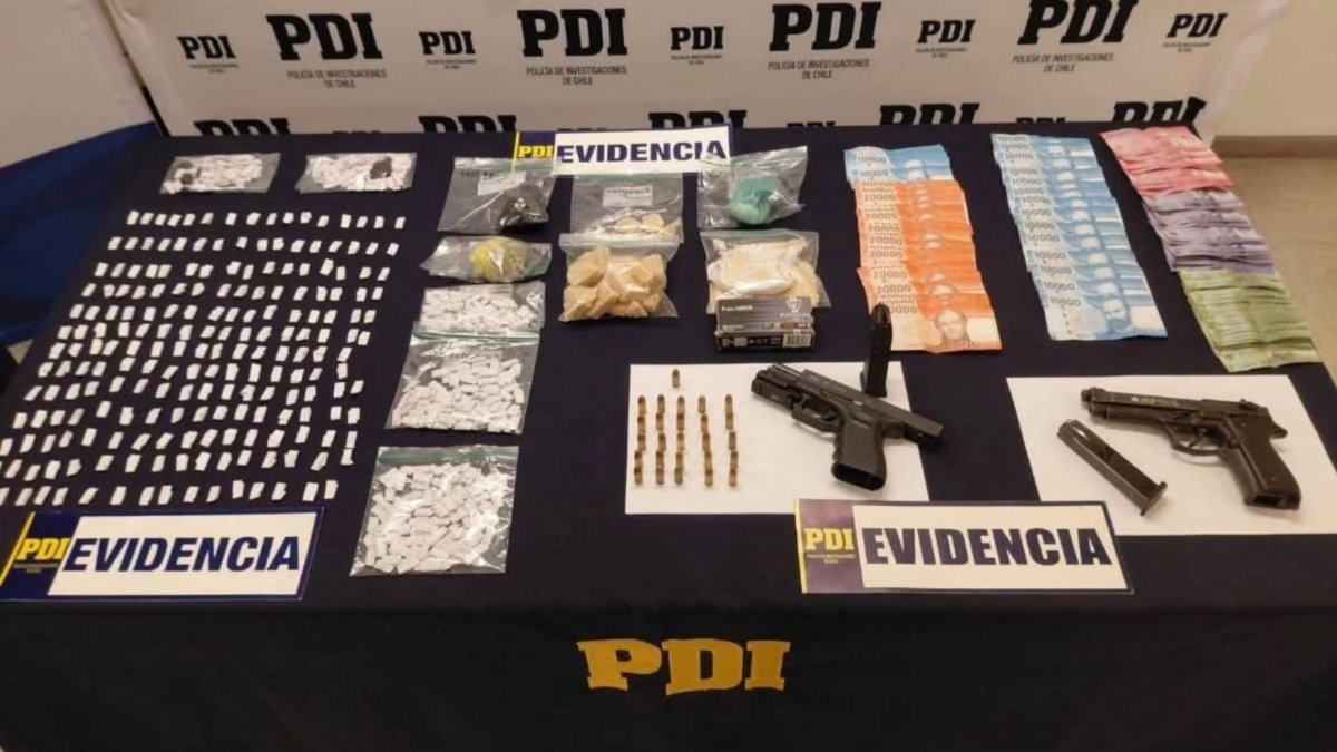 PDI desarticuló banda que traficaba "fentanilo chileno" en Osorno