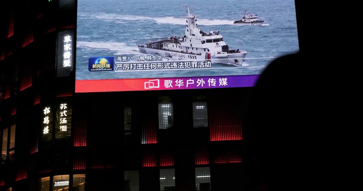 Taiwán denuncia una “escalada de tensiones” de China con “acoso” a buques mercantes en el estrecho