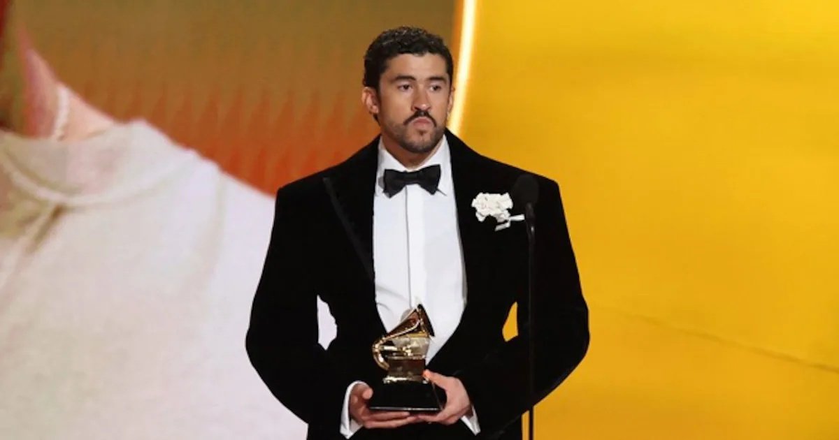 Premios Grammy: Bad Bunny se convierte en el primer artista en ganar “álbum del año” con un disco completamente en español