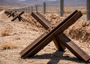 ¿Qué es el erizo checo?: La estructura que contempla el escudo fronterizo del Gobierno