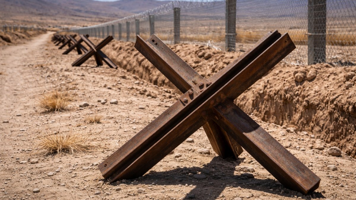 ¿Qué es el erizo checo?: La estructura que contempla el escudo fronterizo del Gobierno