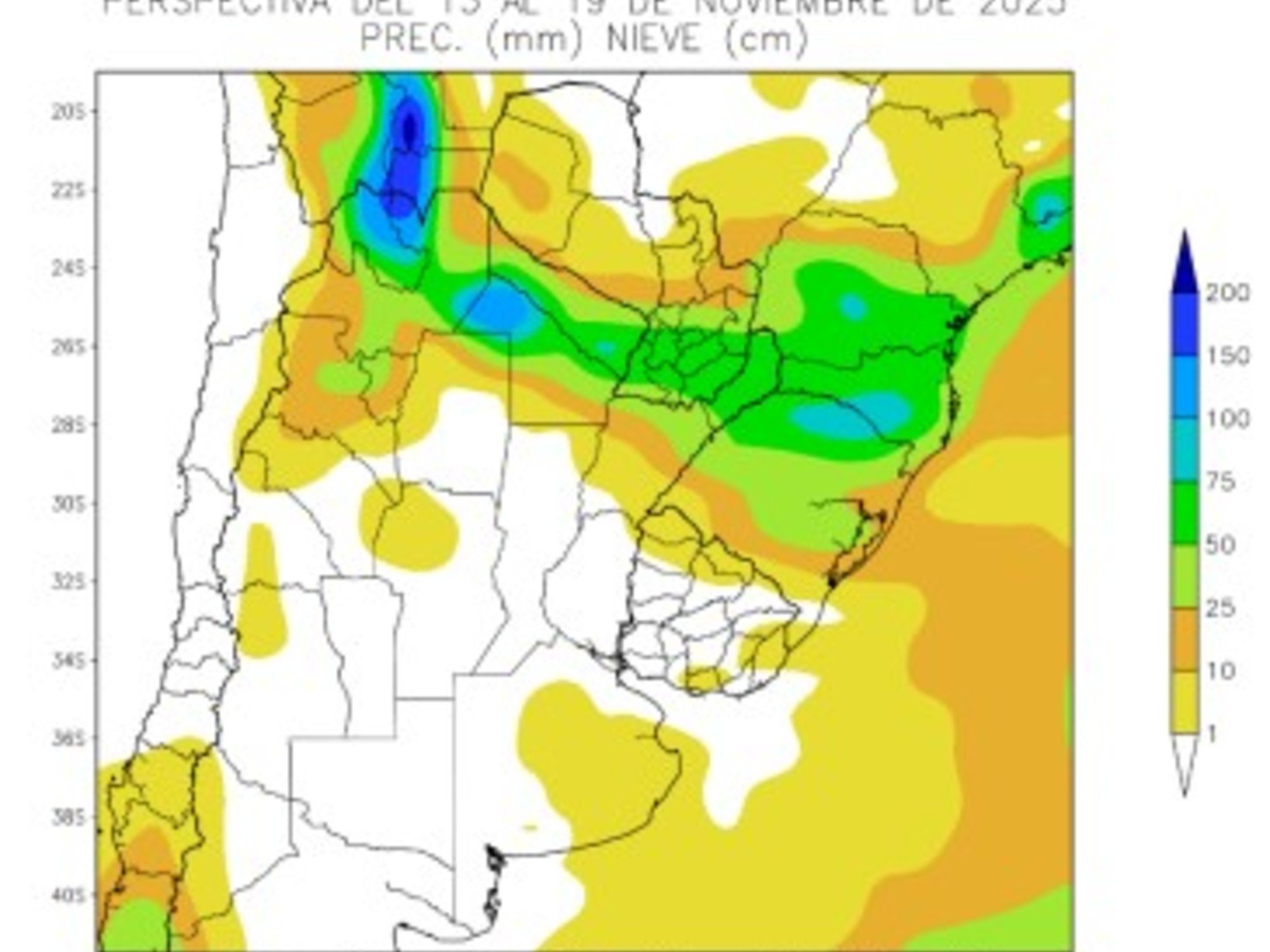 Marcada oscilación térmica y lluvias desiguales en el país: qué esperar del clima en los próximos 7 días