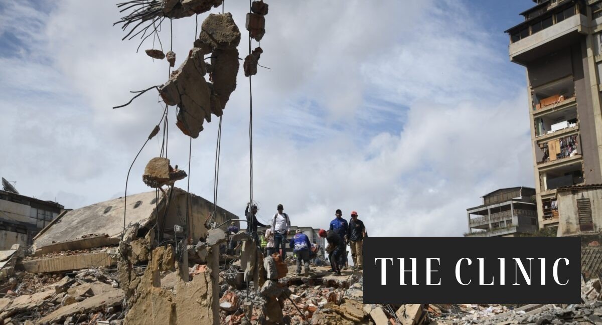 Cancillería informa el fallecimiento de una persona de nacionalidad chilena producto de los terremotos en Venezuela