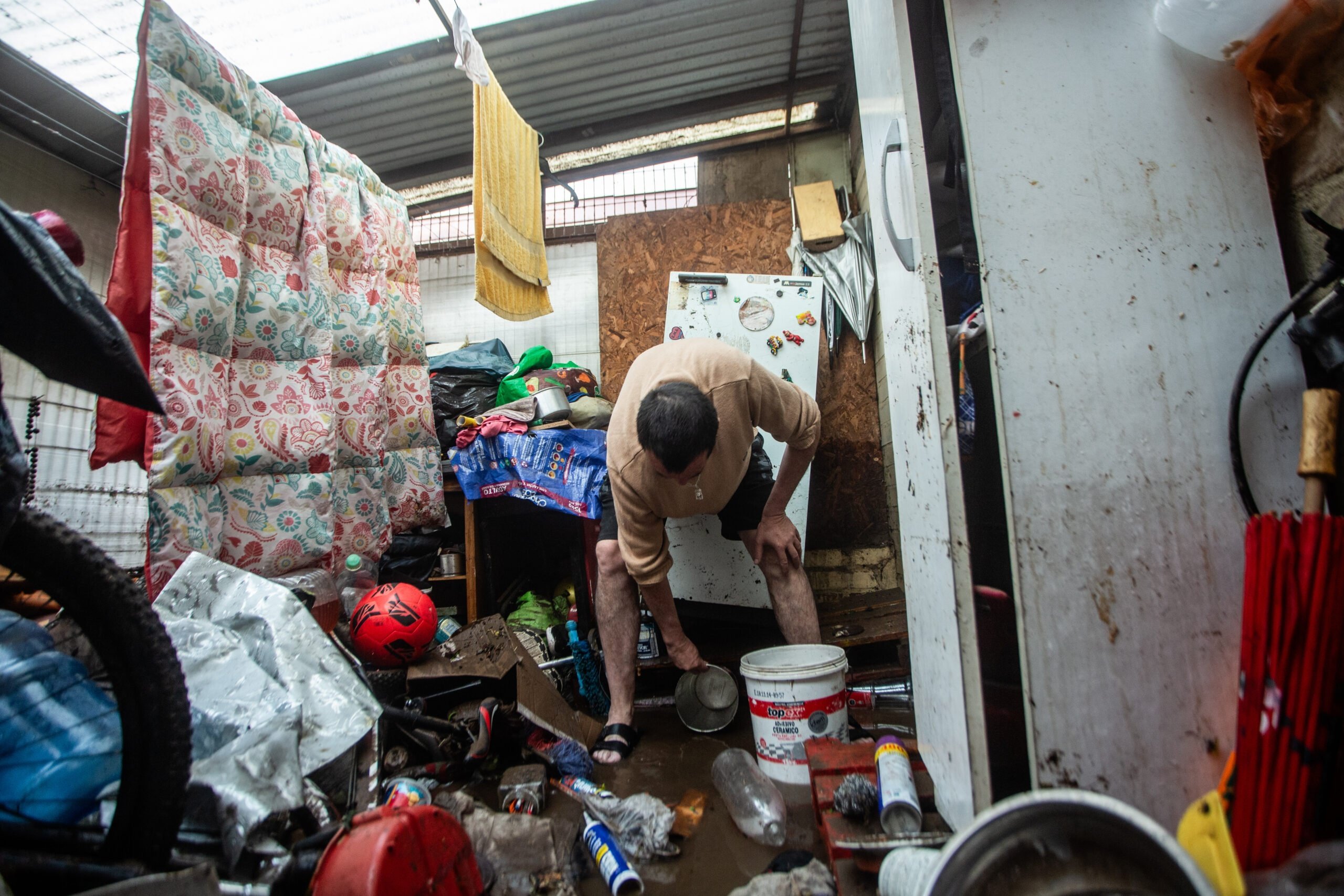 Alcalde Vodanovic se refiere a una catástrofe en Maipú tras lluvias del sábado: “Es una situación que no nos había tocado vivir”