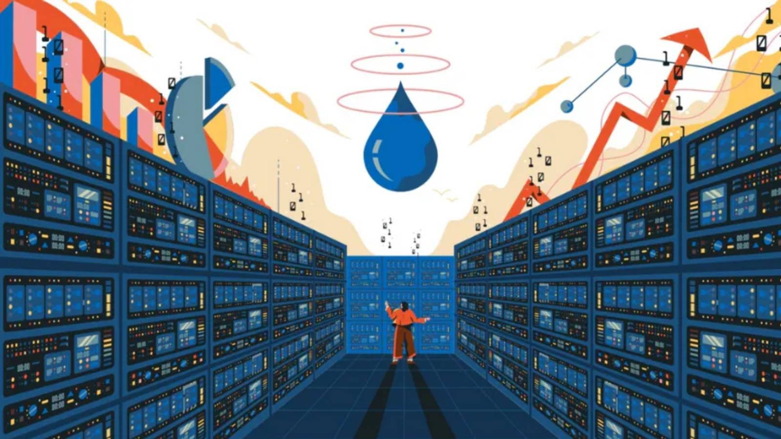 IA divide a los chilenos: estudio reveló que la mayoría la valora, pero otros creen que está empeorando la crisis del agua