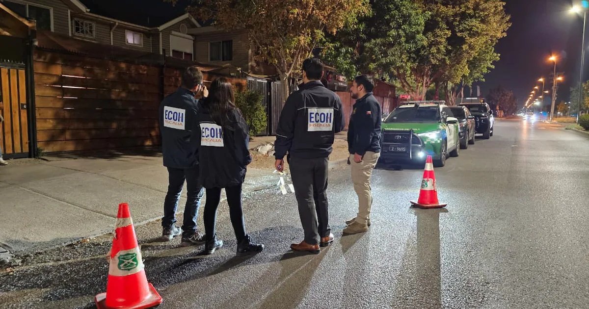 Investigan homicidio frustrado en Puente Alto: hombre en estado grave tras recibir disparo en su cabeza