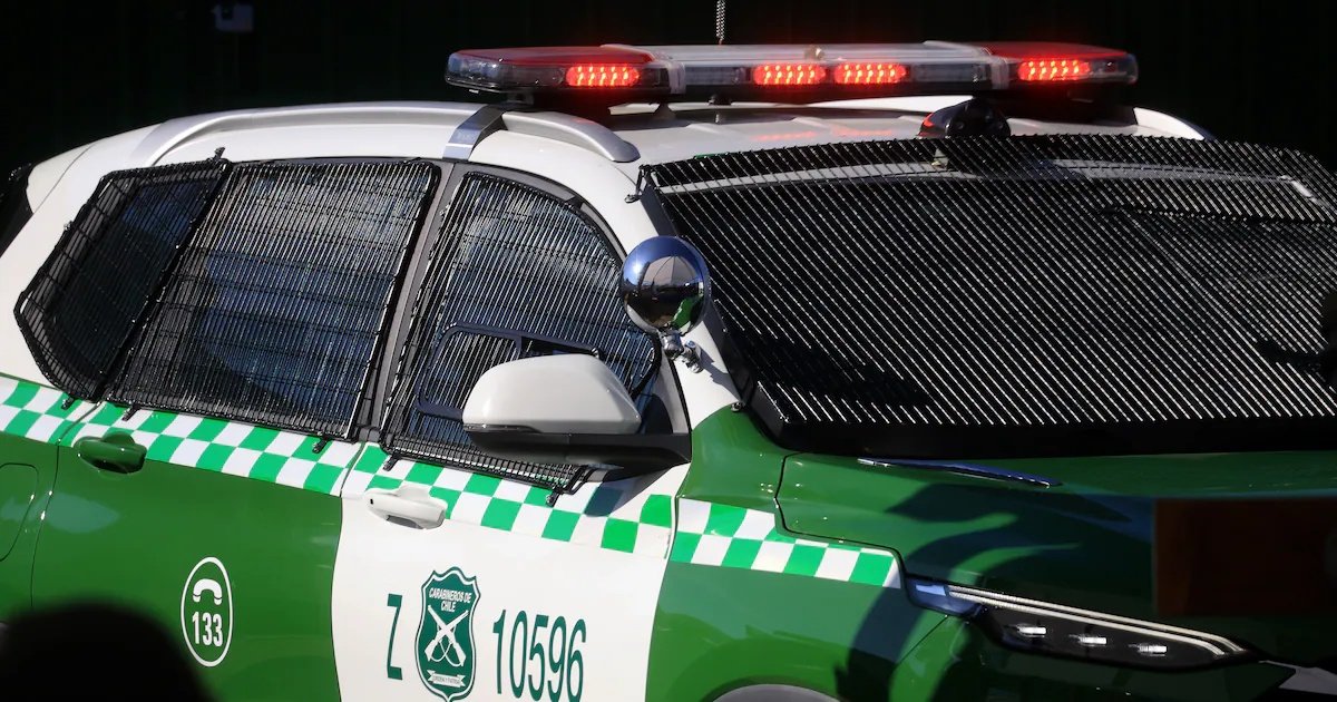 Persecución tras intento de robo de vehículo termina con dos sujetos detenidos en Ñuñoa
