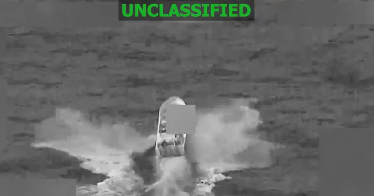 EE.UU. ataca una nueva embarcación en el Pacífico y mata a dos presuntos “narcoterroristas”