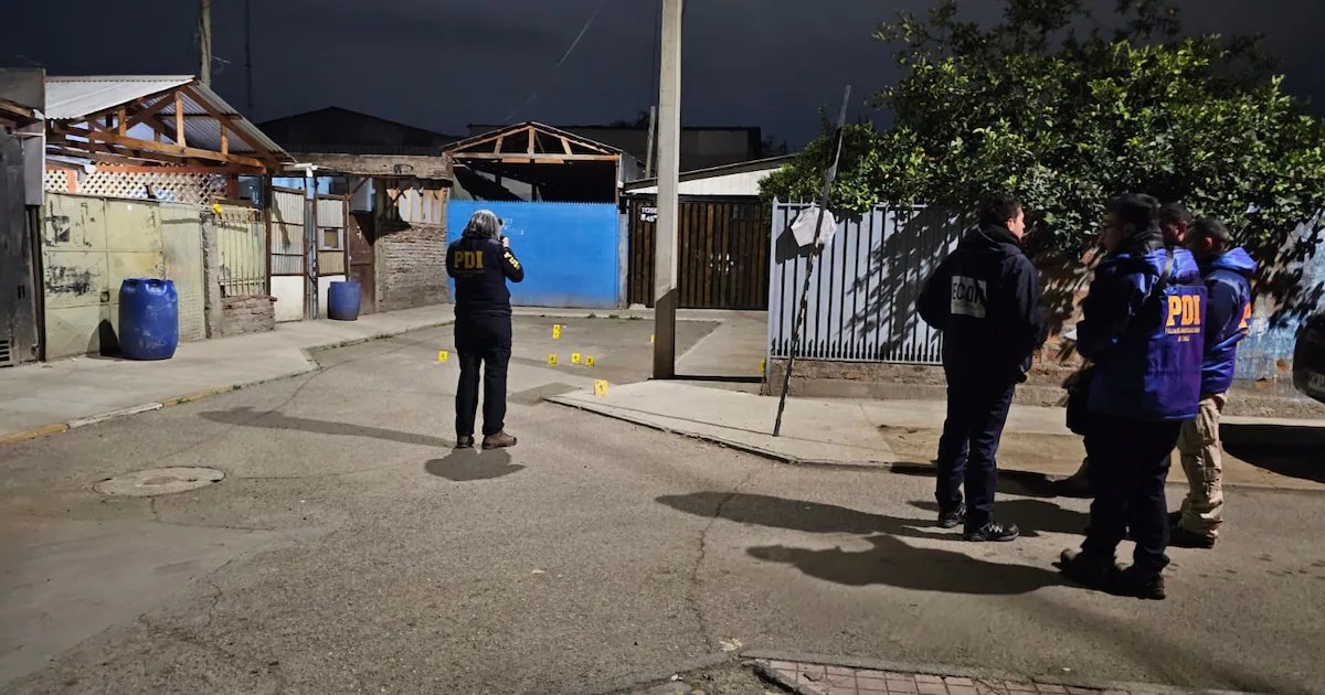Desconocidos disparan contra vivienda en El Bosque: mujer de 59 años se encuentra en riesgo vital