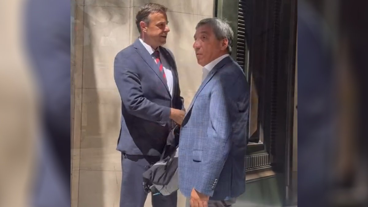 Delegación Metropolitana: Durán y Codina sostuvieron reunión de traspaso