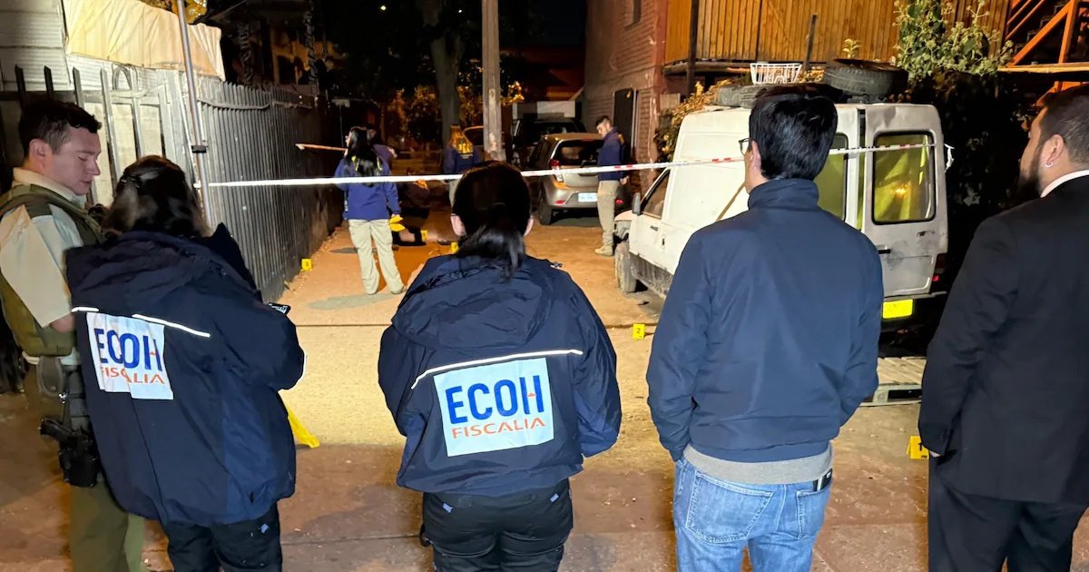 Un joven fallecido y otro herido deja balacera ocurrida en la comuna de Conchalí