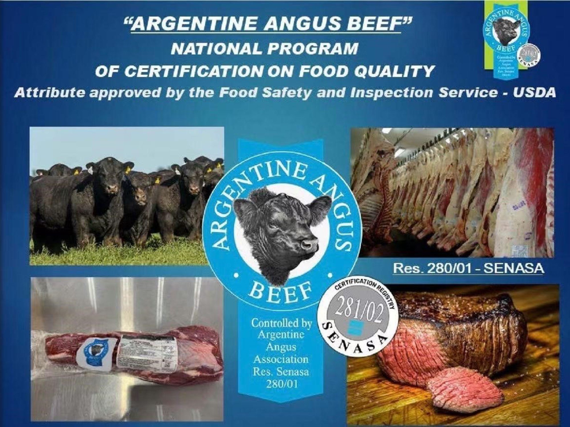 "Este acuerdo nos permite entrar con carne de calidad, con etiqueta", celebran los productores de la principal raza ganadera