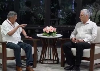 Carmona viajó a Cuba por segunda vez este año y se reunió con Díaz-Canel