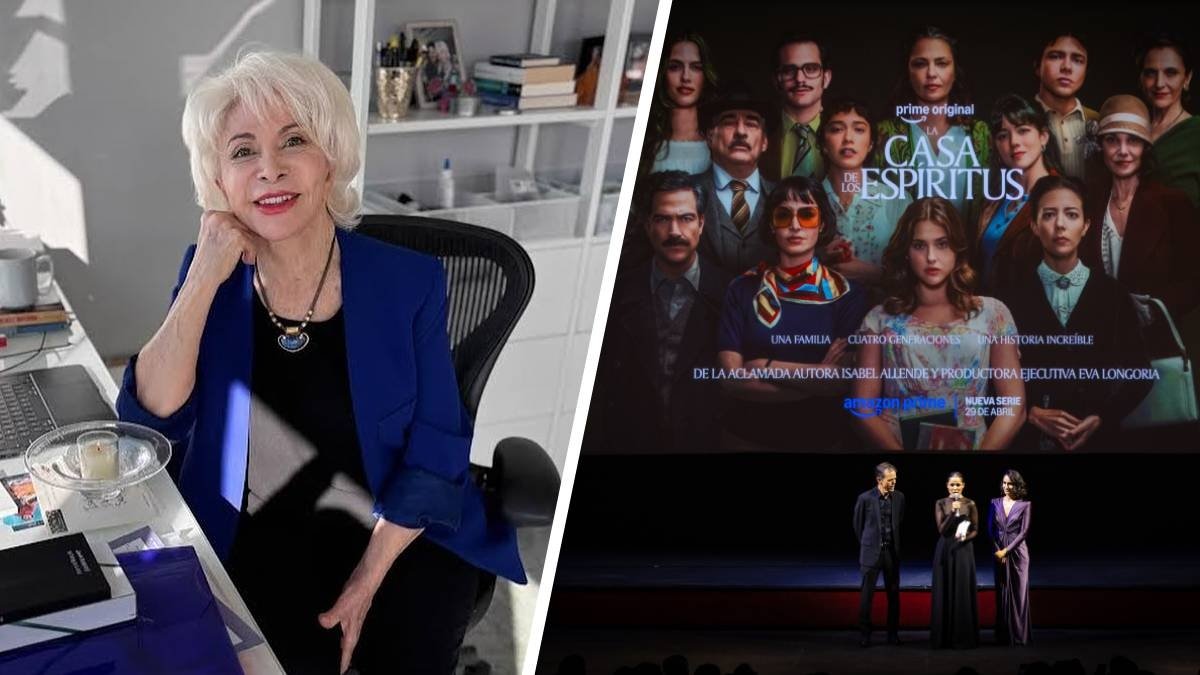 Periodista reportando noticias