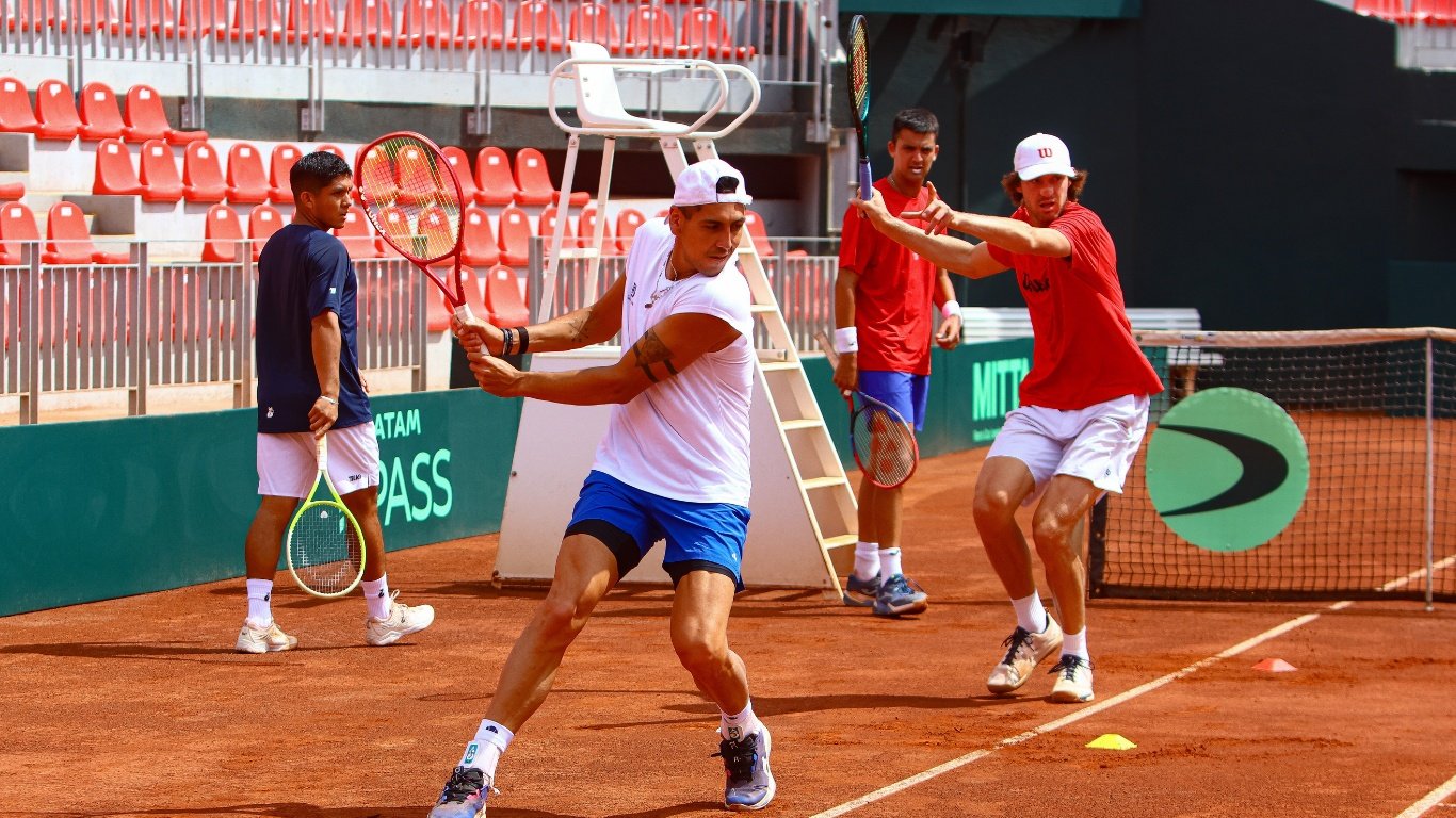 Alejandro Tabilo y Tomás Barrios serán los singlistas para la serie frente a Serbia por Copa Davis: revisa acá toda la programación