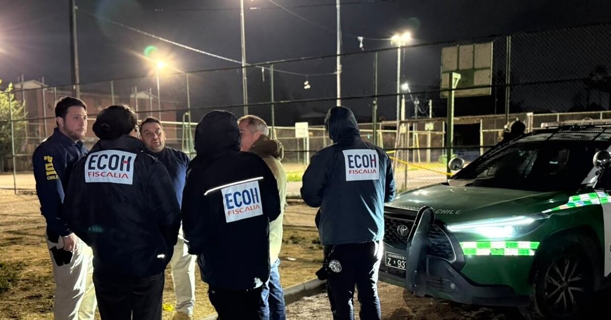 Hombre muere tras ser baleado en las inmediaciones de una multicancha en Quilicura
