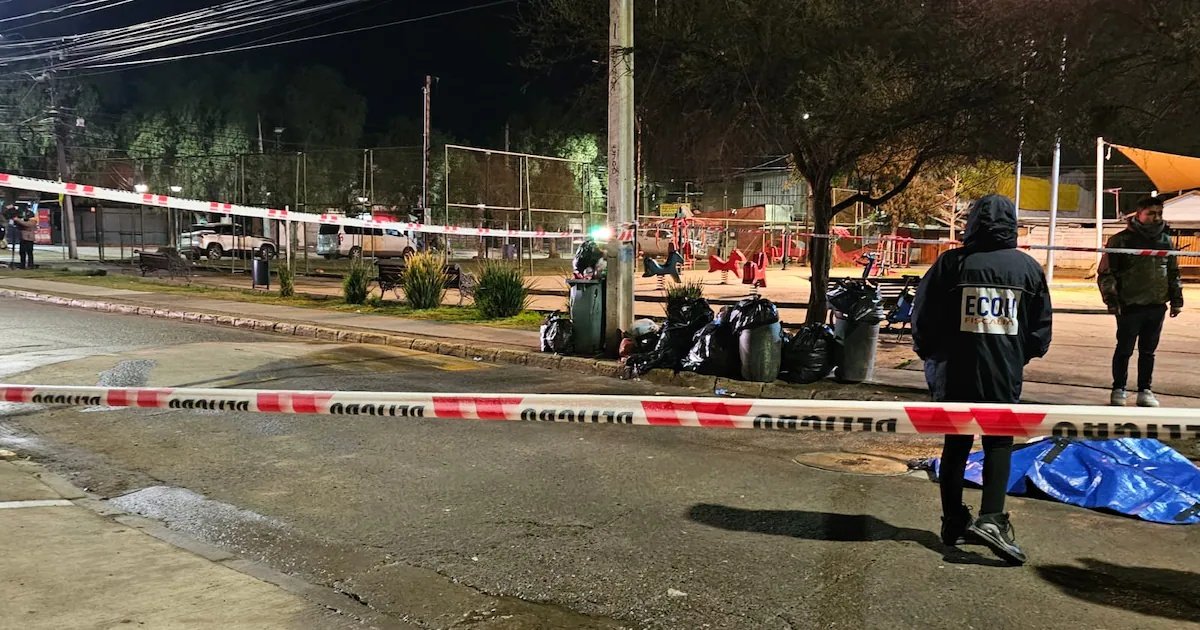 Homicidio en Paine: hombre falleció tras recibir un disparo en la cabeza