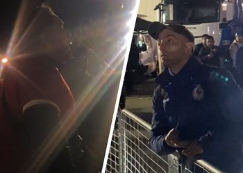 Hinchas de La Serena se expresaron con insultos y Francisco Bozán reaccionó
