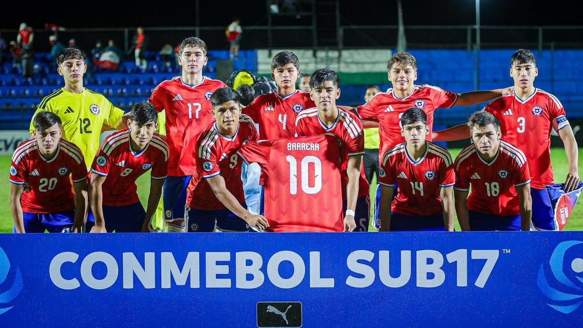 La Roja sub 17 choca con Bolivia en busca de la clasificación al Mundial de Catar