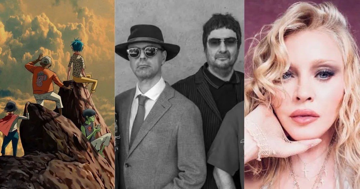 De Madonna a Los Tres y Gorillaz: 10 discos que se esperan en 2026