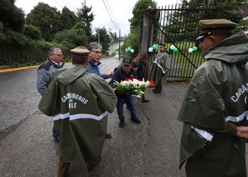 El viaje de Kast al sur por el primer mártir de su gobierno: despide al sargento Figueroa, padre de un niño y con 15 años de servicio, asesinado en Puerto Varas