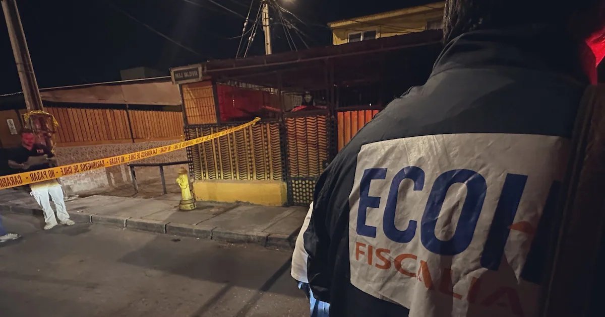 Investigan homicidio de hombre 26 años en Arica: recibió impacto de bala en la población Pacífico