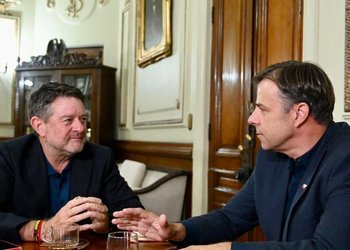 Delegado Codina se reúne con gobernador Orrego y acuerdan colaborar en recuperación de barrio Mapocho-La Chimba