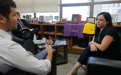 Futura ministra de Seguridad inició actividades formales junto a alcaldes