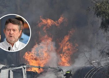 Explosión en Renca: Orrego confirma que hay más de siete vehículos quemados en la carretera y no descarta más decesos