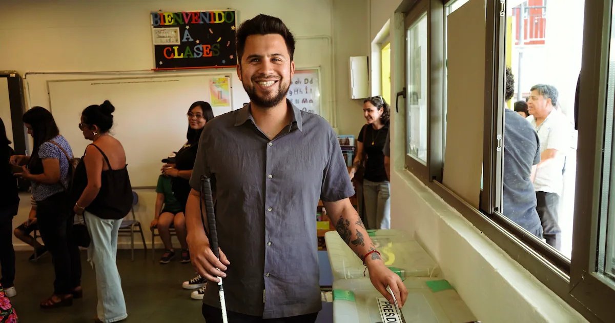 Gustavo Gatica tras votar: “Jeannette Jara propone futuro y la derecha solo retrocesos”