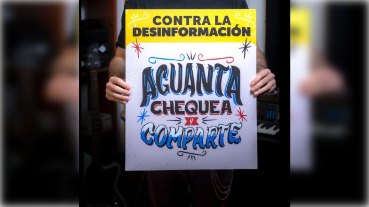 "Aguanta, Chequea y Comparte": La estrategia del Gobierno para combatir la desinformación electoral